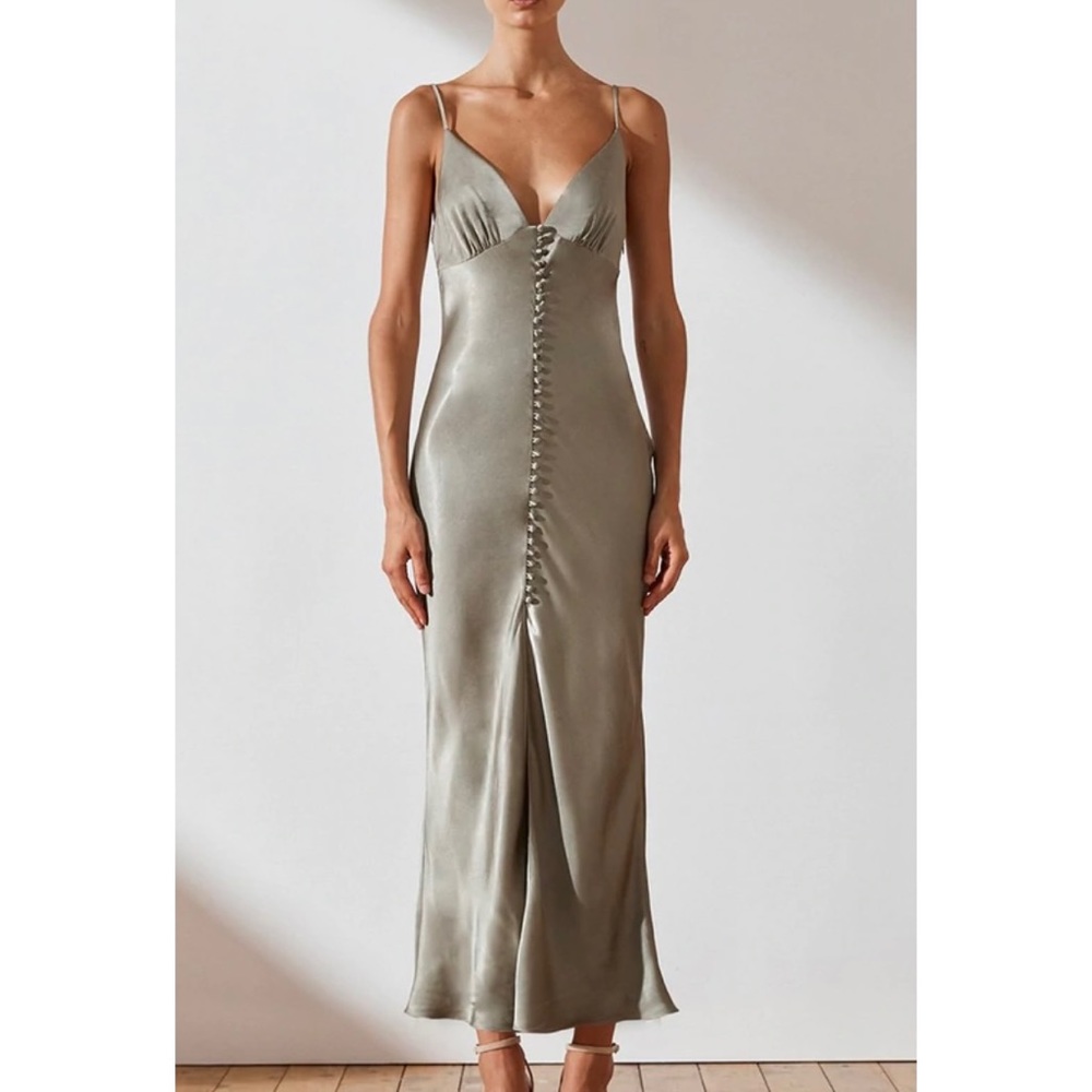 Shona Joy La Lune Bias Slip Dress